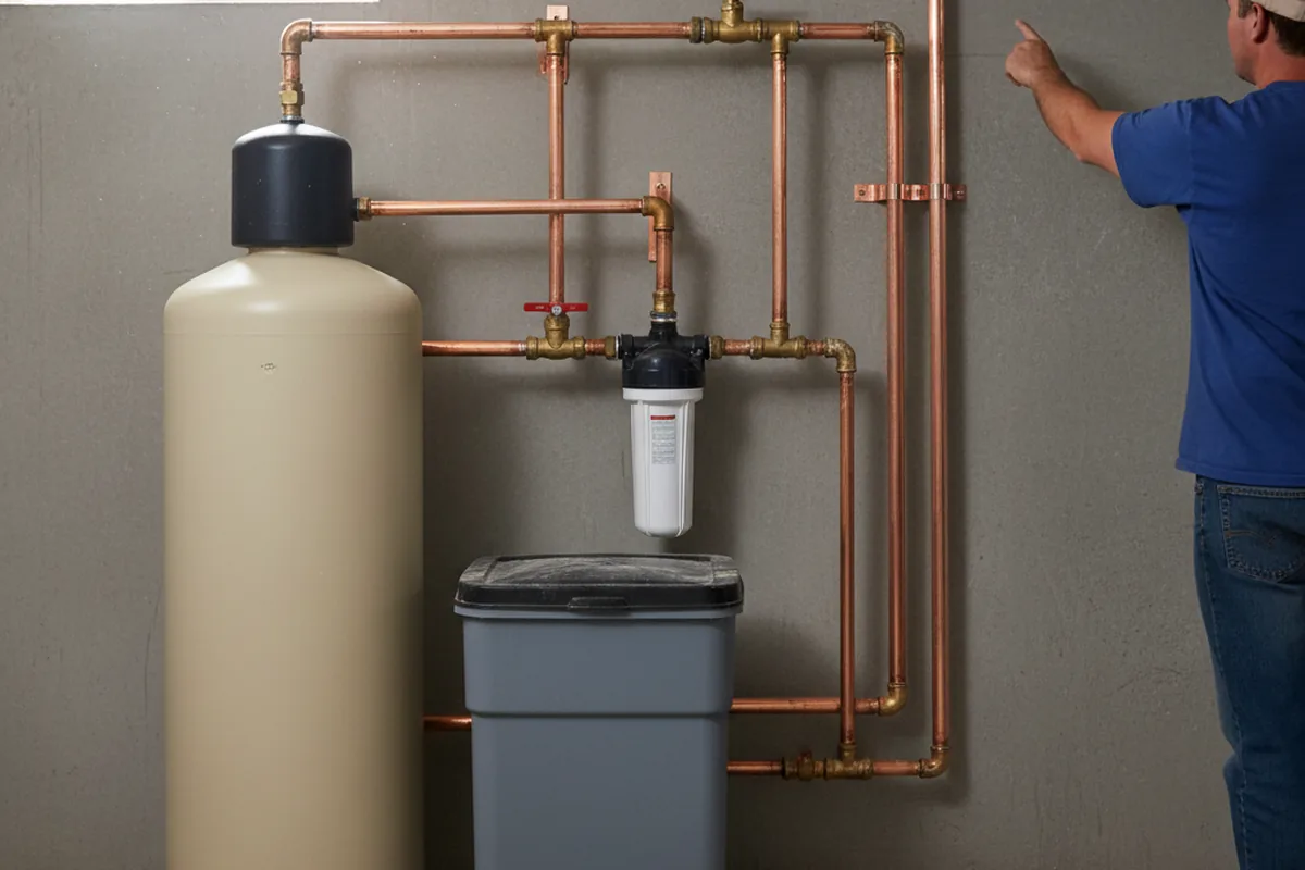 Whole-house water treatment system installed in Dorsey